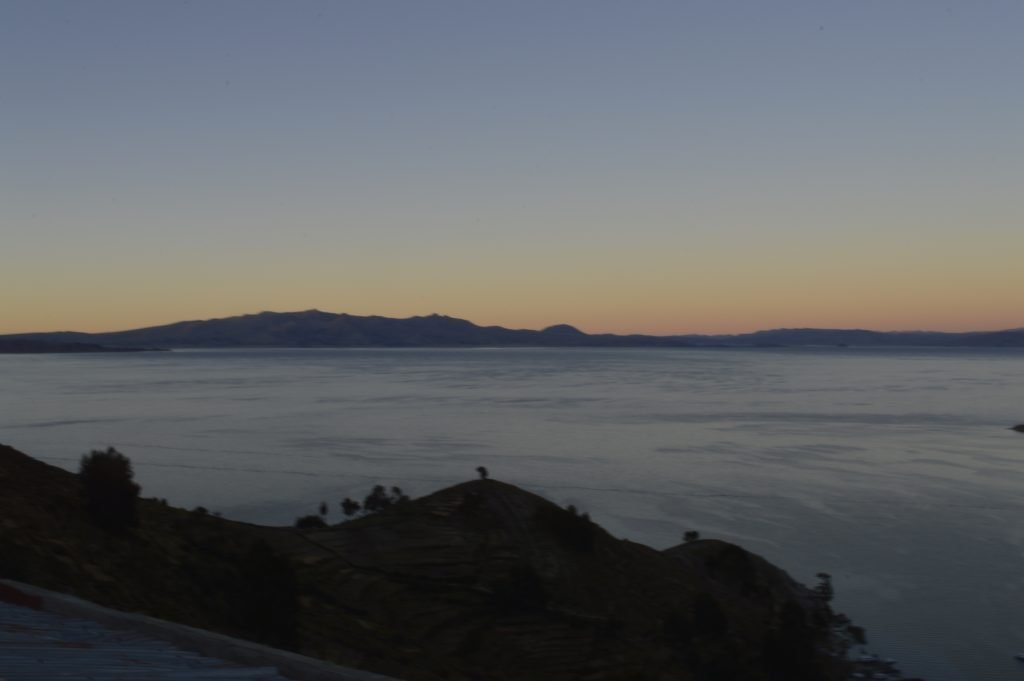 Lago Titicaca. Amanecer